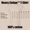 Gildan Sand Short Sleeve Heavy Cotton T-Shirt Craft Pack for Cricut, Heat Transfer & Creative Printing (S–5XL)
